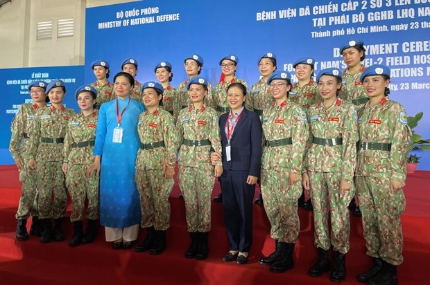 Vietnamese pre-deployment training for peacekeepers